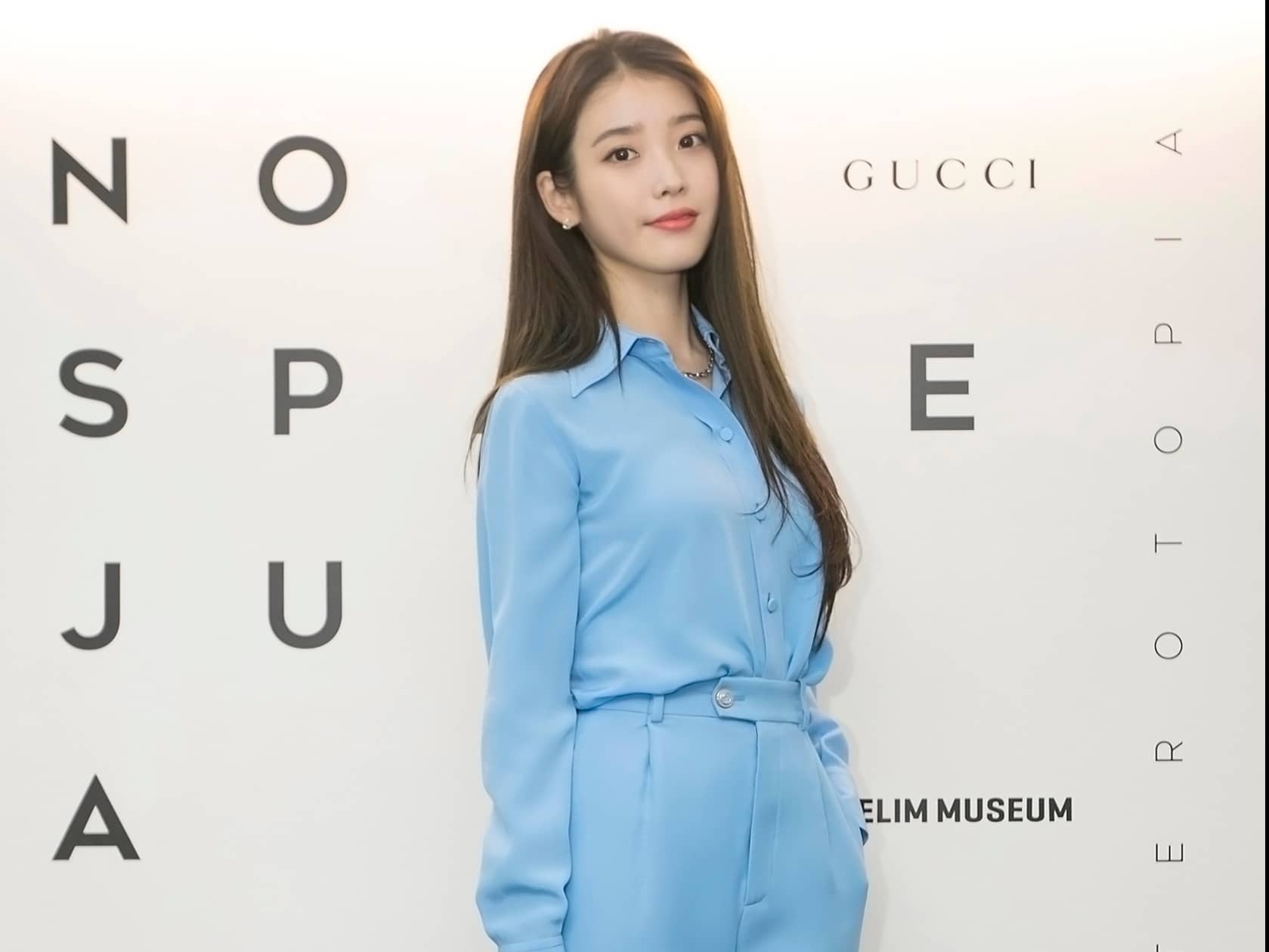 IU and EXO KAI at Gucci's 'No Space, Just A Place'
